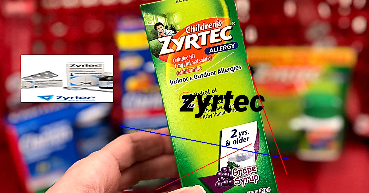 Zyrtec générique belgique